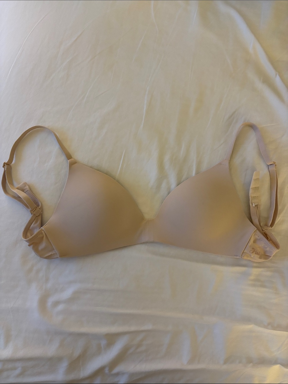 Cream Bra